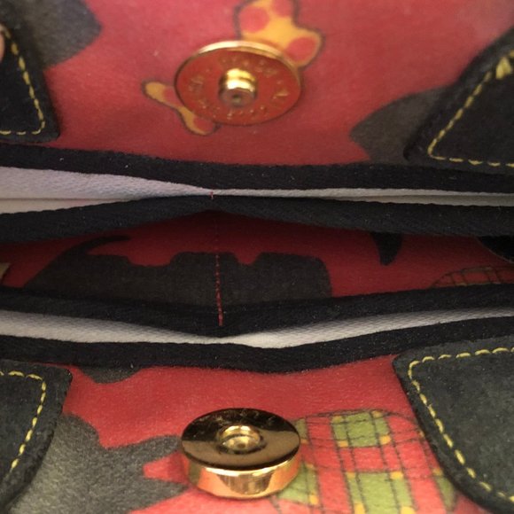 Dooney & Bourke Red Scottie Tassel Tote purse crossbody handbag/pocketbook—NWOT - Picture 4 of 7